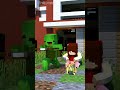 Don't you dare laugh💀 - MAIZEN Minecraft Animation #shorts