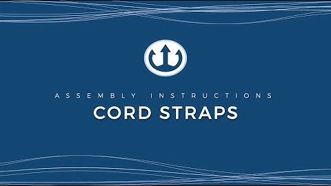 Cord straps for bimini - Nettuno Marine Equipment