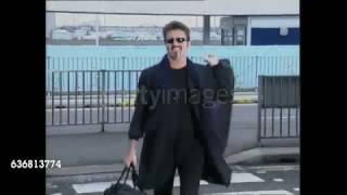 George Michael in Heathrow Airport, London. 20.11.1998