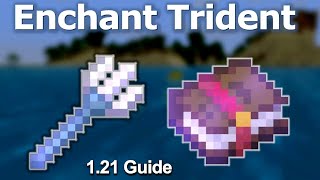 BEST TRIDENT ENCHANTMENTS Minecraft 1.20 Bedrock/Java | Trident Enchantment Guide