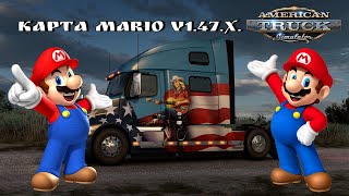 Легендарная Карта Mario для  American Truck Simulator (v1.47.x)