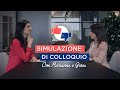 Simulazione di un *COLLOQUIO* di lavoro