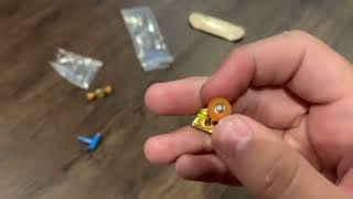 Teak Tuning Globe wheels for a fingerboard