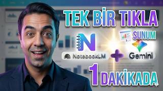 Saniyeler İçinde Slayt Yapın. Notebooklm Ve Canva Rehberi
