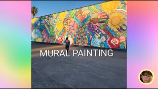 MURAL PAINTING...  FORM OF PUBLIC ART....Fosters Wonder In The Community