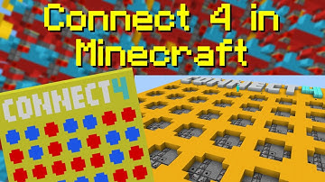 I Made Connect 4 in Minecraft...