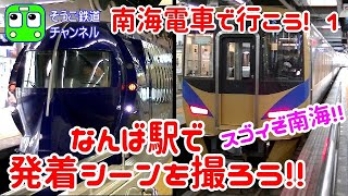 南海電車でGO!! 南海今宮戎駅・南海なんば駅