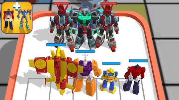 Super Robot Car Merge Master - Gameplay Walkthrough Android,ios