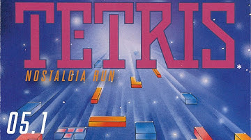 05.1 {Tetris - NES (1984) } Game B-Type *Height 0, Levels 1-9*