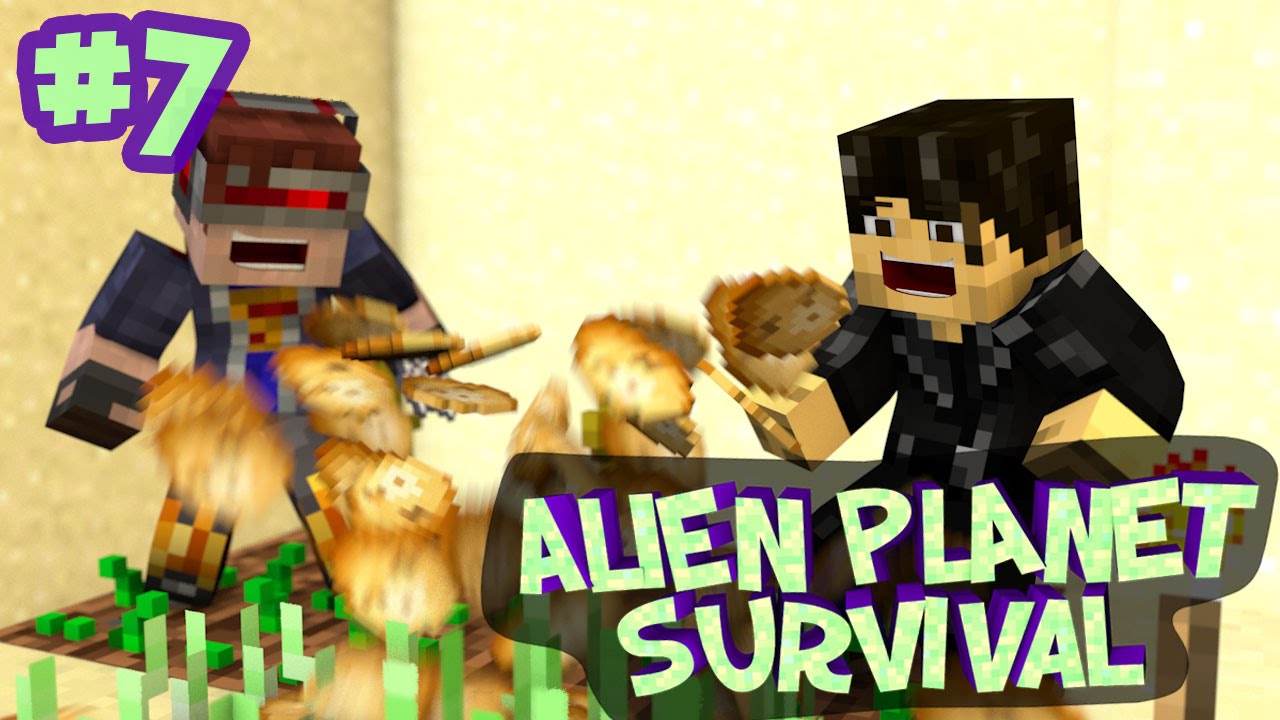 Minecraft - Alien Planet Survival - MASS PRODUCTION - Part 7 - YouTube