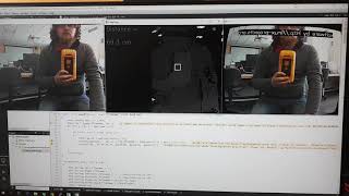 Robot Owl Disparity depth map