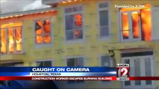 Video of construction worker rescued from burning building Net Worth