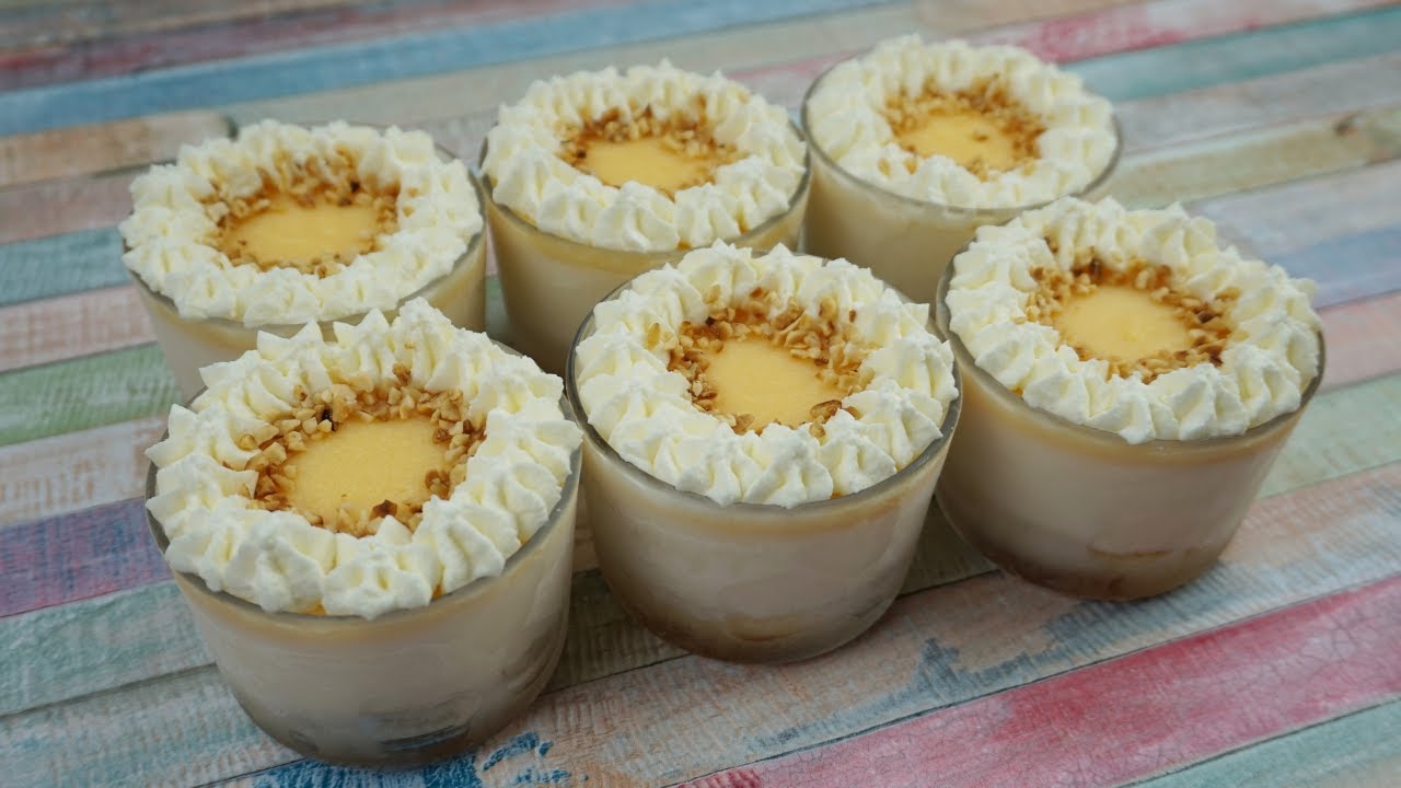 VASITOS DE TARTA HELADA DE WHISKY / POSTRE PARA SORPRENDER / HELADO / El Rincón de Belén