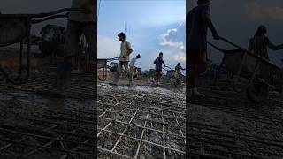 slap concrete casting #construction #houseconstructioninnepal #home #civilengineering #house #nepal