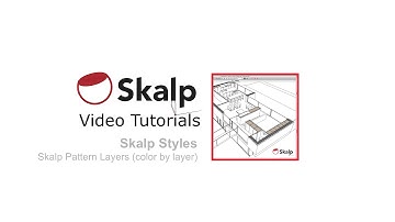 Skalp Video Tutorial: Skalp Pattern Layers (Color by Layer)