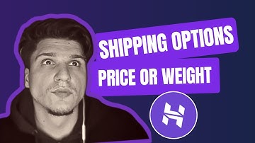 How Do I Set Up Shipping Options Based On The Order Price Or Weight Onhostinger Website Builder