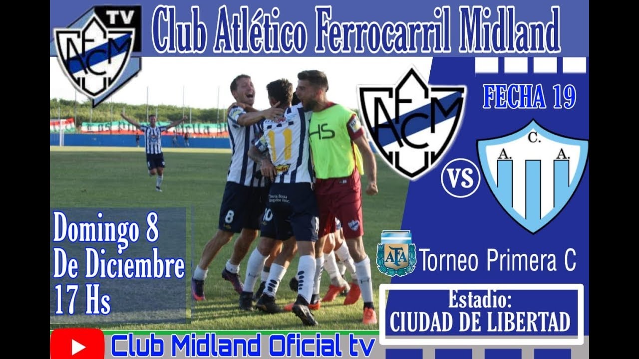 Midland vs Argentino de Merlo en VIVO - Primera C 