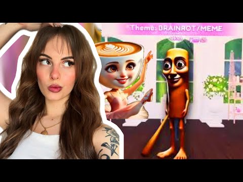 ΠΑΙΖΩ ΜΟΝΟ ΣΑΝ BRAINROT ΣΤΟ DRESS TO IMPRESS | Meowregames