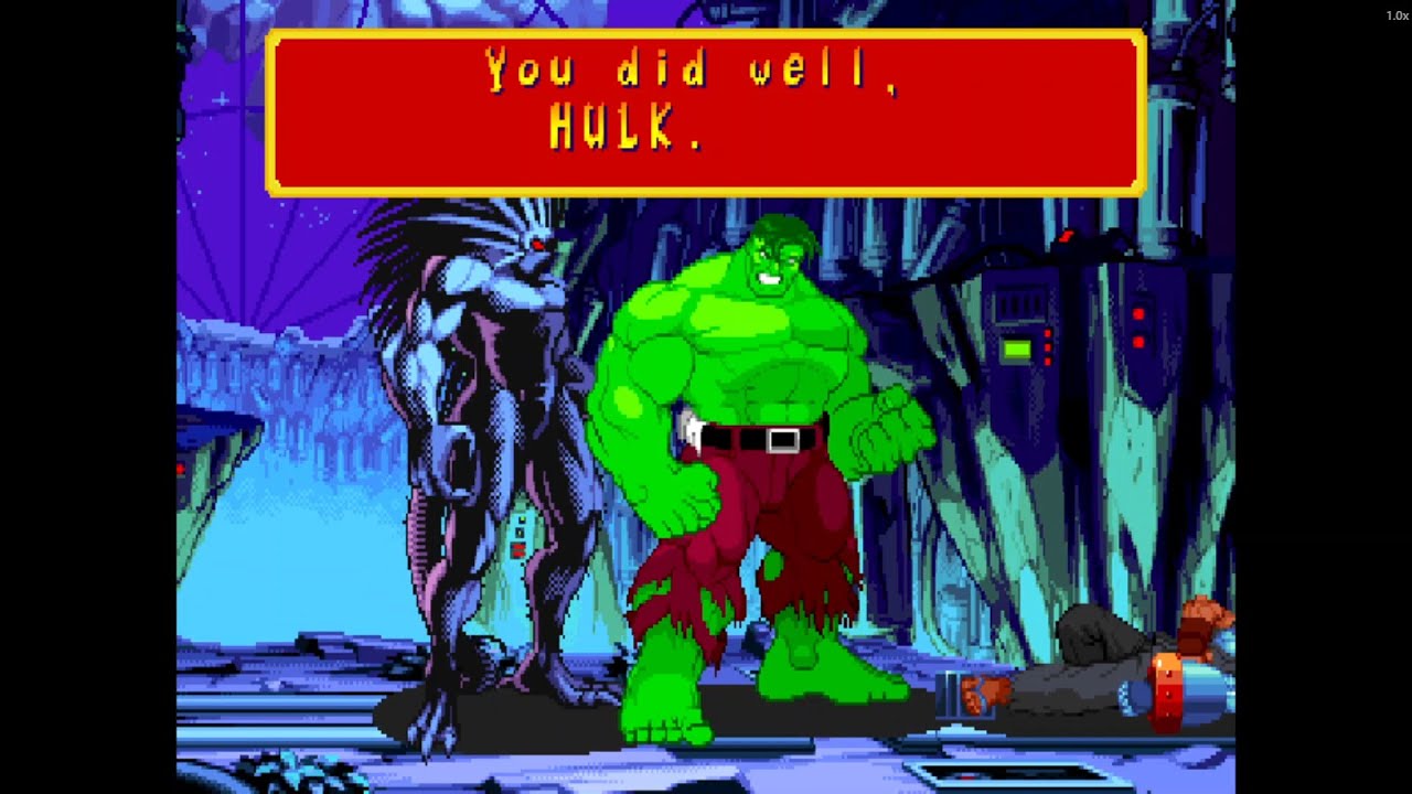 HULK & BLACKHEART — Rage and Darkness! | Marvel Super Heroes vs Street Fighter Retro Tag Team