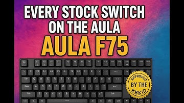 AULA F75 Sound Test | ALL: Reaper, Graywood V3, Ice Vein, TTC Crescent, Star Vector