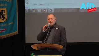 Stefan Frünke Afd Vorstellungsrede Für Die