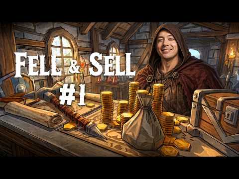 OPENING MY FIRST SHOP! ► FELL & SELL #1