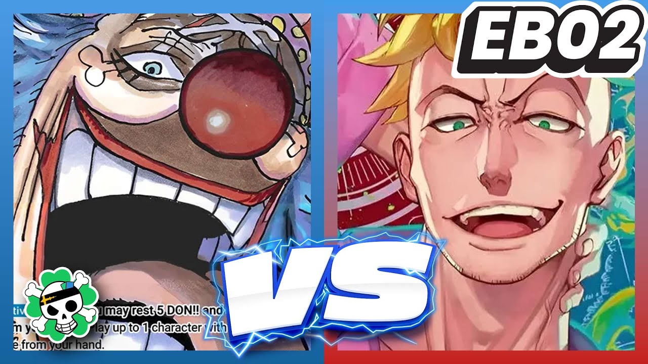 Blue Buggy vs Red Blue Marco  | EB02 One Piece TCG Match w/ Commentary
