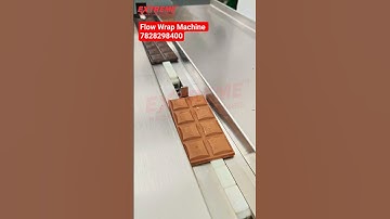 Automatic Flow Wrap Machine for Chocolate Bars | Packaging Solution