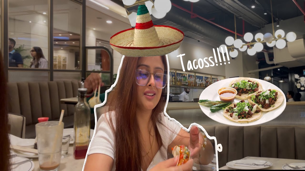 Un Indio 🇮🇳 prueba tacos por primera vez | Último día juntas con mi amiga 😭