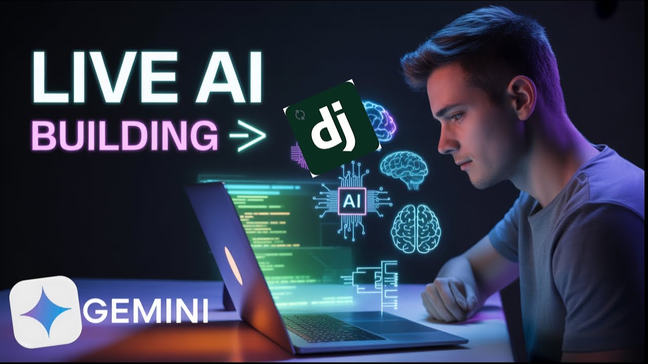 Building AI Projects LIVE with Gemini 🔴 | Learn, Code & Chill 🚀 - YouTube