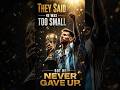 They said he was too small… But he never gave up…