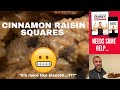 Greg Doucette's Cinnamon Raisin SQUARES | Or is it biscotti? || High PROTEIN Bodybuilding Recipe
