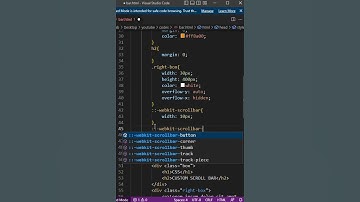 Custom Scroll Bar | HTML CSS