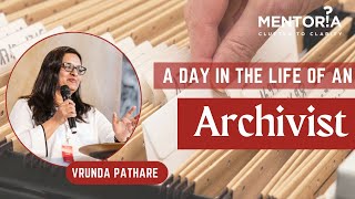 Building A Career As An Archivist Mentoria