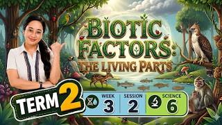 Full TERM 2 | Week 3 - Session 2 | SCIENCE 6 - Biotic Factors; The Living Parts News