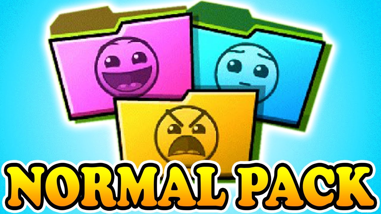 If I rage, my voice pitch rises - Geometry Dash Normal Pack