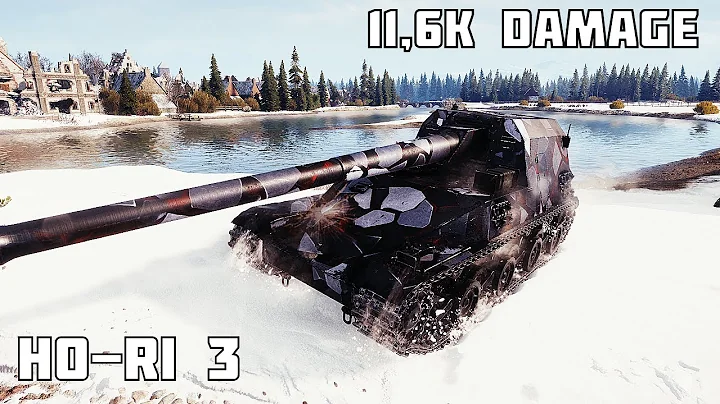Ho-Ri 3 • 11,6K DAMAGE 7 KILLS • World of Tanks