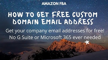 How to get Free custom domain email address