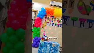 Penting Thame Birthday Balloon Decoration?✨?#birthdaydecoration #birthday#balloon#balloondecoration