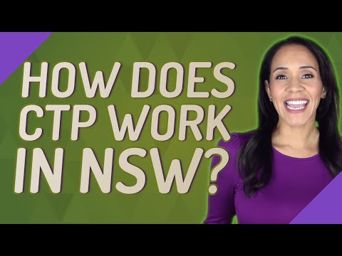 How does CTP work in NSW?