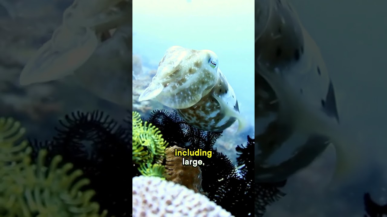 Mesmerizing Cuttlefish Camouflage Revealed