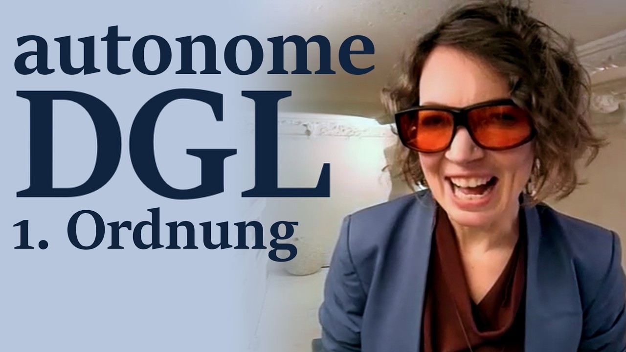 Die EINFACHSTE Differentialgleichung ist autonom