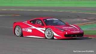 On a great day circuit spa francorchamps, i have recorded this ferrari
458 challenge. video shows some amazing accelerations, fly by's and
downshifts...
