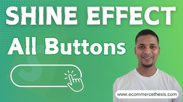 How To Add Shine Effect Animation To All Buttons In Shopify ✅ Easy & Fast