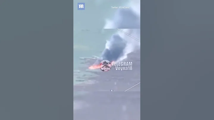 Three Russian soldiers survive after their car is blown up by a Ukrainian mine in Donetsk - DayDayNews
