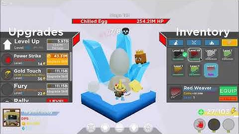 Egg clicker: Episode 1 (Gameplay) ROBLOX.