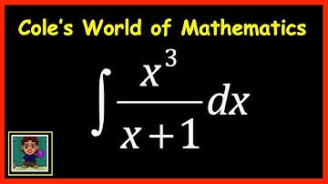Integral of x^3/(x+1) ❖ Calculus