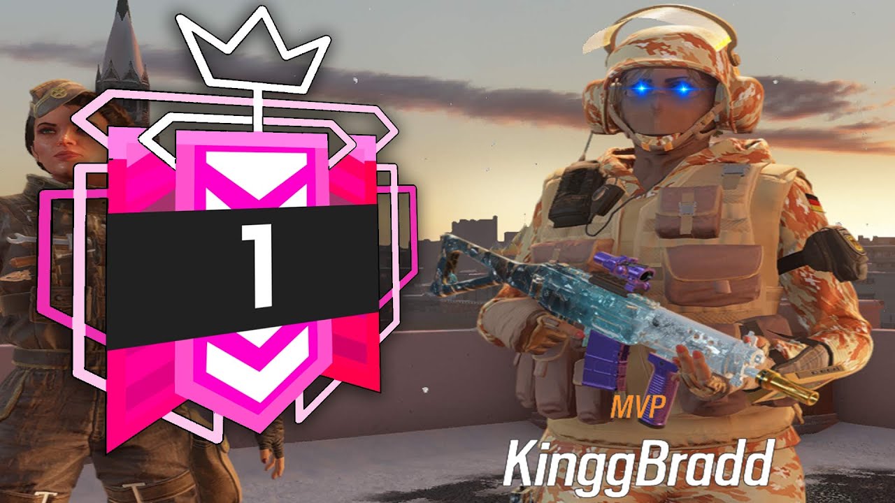 THE #1 XBOX CHAMP GOING NUTS IN RANKED - RAINBOW SIX SIEGE CONSOLE ...