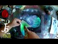 How To Spray Paint Stars, Light Flares and Planets Art Tutorial