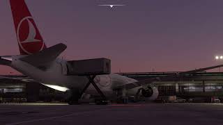 Microsoft Flight Simulator: Turkish Airlines Washington to Istanbul Complete Ambience 787-10 (1080p)